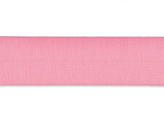 Jerseyband gefalzt 20/40mm rosa 