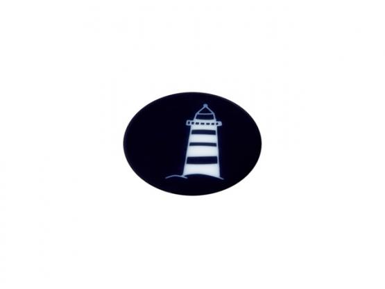 Knopf Öse Leuchtturm 15mm d-blau 