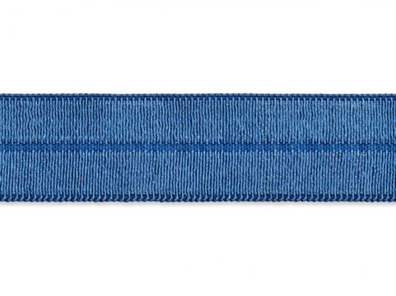 Elastisches Einfassband 20mm blau 