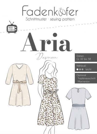Papierschnittmuster Kleid Aria Damen 